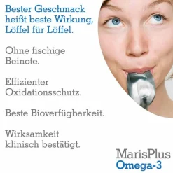 Maris Plus Omega-3 flüssig Zitrone, 150 ml