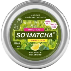 Matcha So`matcha Pastillen Grüntee Minze, 40 g