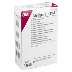 Medipore Plus Pad 3569E ster, 25 St