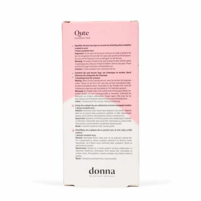 Clearance Qute Ovulations Test, 5 St Ovulationstest