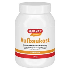 Clearance Megamax Aufbaukost Erdbeere Pulver, 1.5 kg
