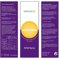 Melatonin Ashwagandha Schlaf Spray vegan, 20 ml Ashwagandha|Melatonin Spray