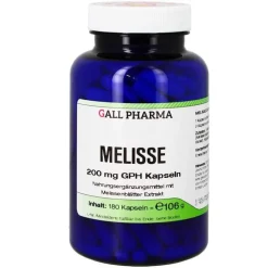 Melisse 200 mg GPH Kapseln, 180 St