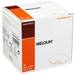 Online Melolin 5x5cm Wundauflagen s, 25 St