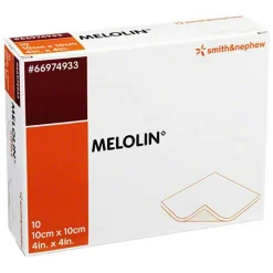 Online Melolin 10x10cm Wundauflagen, 10 St