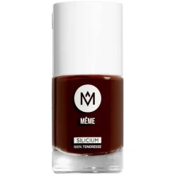 Meme Nagellack mit Silicium schokobraun 10, 10 ml