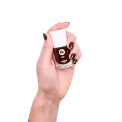 Meme Nagellack mit Silicium schokobraun 10, 10 ml