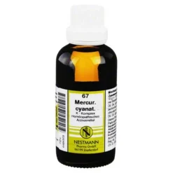 Sale Nestmann Mercurius cyanatus K Komplex Nr. 67 Dilution, 50 ml