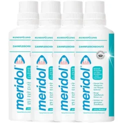 Discount Meridol Mundspülung Spüllösung, 4X400 ml