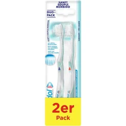 Sale Zahnbürste sanft Doppelpack, 2 St Zahnbürsten