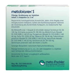 Metabiarex S Injektionslösung, 5X2 ml