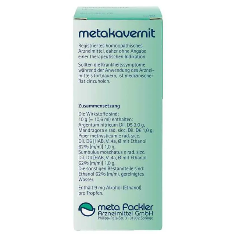 Sale Metakavernit Tropfen, 50 ml