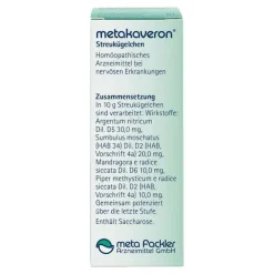 Online meta Fackler Metakaveron Globuli, 10 g