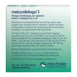 New Metasolidago S Injektionslösung, 5X2 ml
