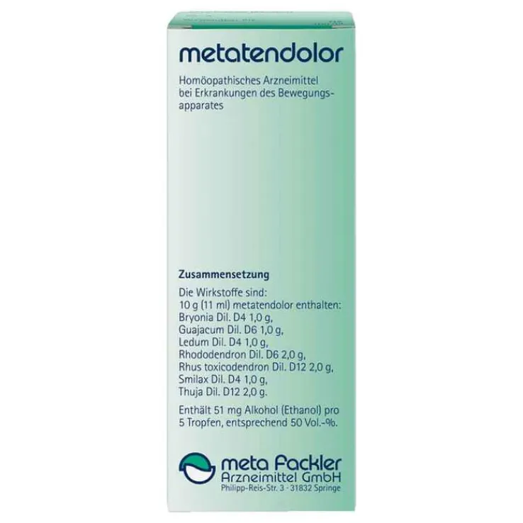 Metatendolor Tropfen zum Einnehmen, 100 ml