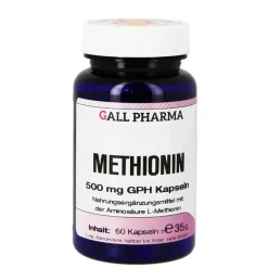 Best Hecht Pharma Methionin 500 mg GPH Kapseln, 60 St