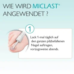 Outlet Miclast 80 mg / g wirkstoffhaltiger Nagellack, 2X3 ml