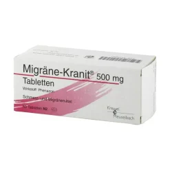 Migräne Kranit 500 mg Tabletten, 50 St