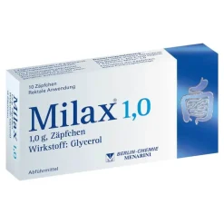 Milax 1,0 Suppositorien, 10 St