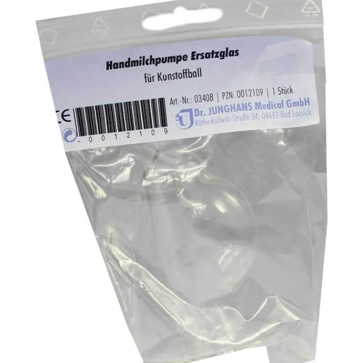 Milchpumpe Ersatzglas für Kuns, 1 St