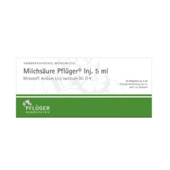Online Milchsäure Injektionslösung 5 ml, 10 St A. Pflüger