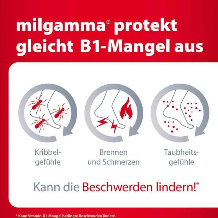 milgamma protekt Vitamin B1 Tabletten, 60 St