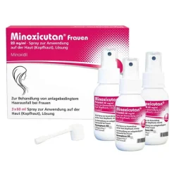 Minoxicutan® Frauen 20 mg/ml Spray, 3X60 ml