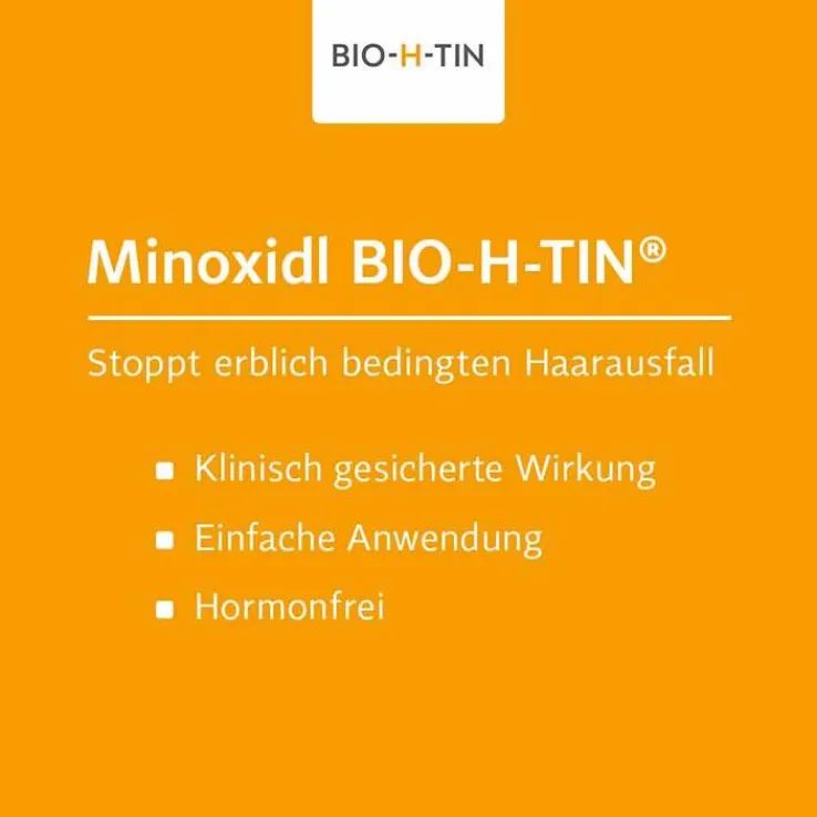 Minoxidil BIO-H-TIN-Pharma 50 mg/ml Spray für Männer, 3X60 ml