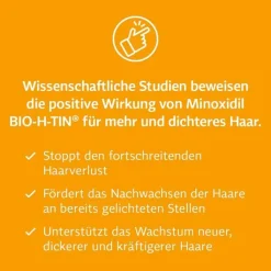 Minoxidil BIO-H-TIN-Pharma 50 mg/ml Spray für Männer, 3X60 ml