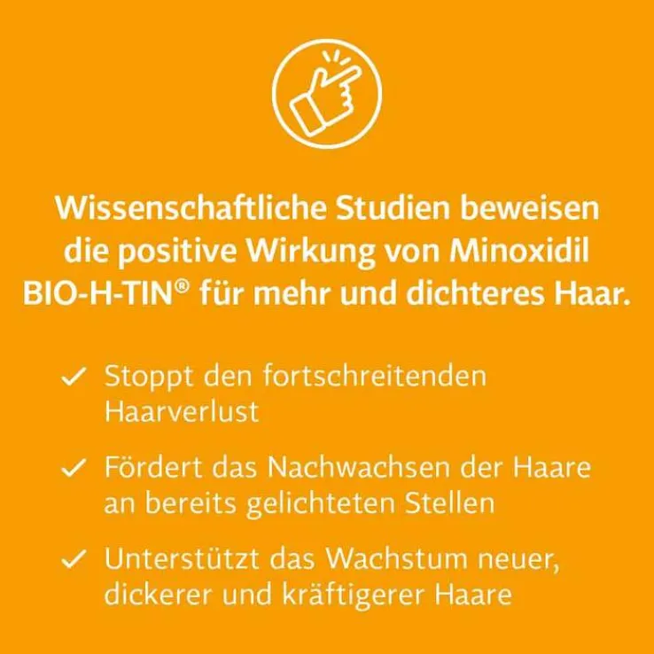 Minoxidil BIO-H-TIN-Pharma 50 mg/ml Spray für Männer, 3X60 ml