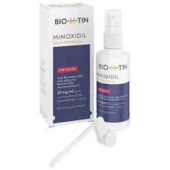 Minoxidil BIO-H-TIN-Pharma 20 mg/ml Spray für Frauen, 60 ml