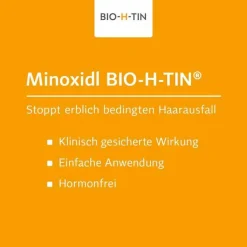 Minoxidil BIO-H-TIN-Pharma 20 mg/ml Spray für Frauen, 60 ml