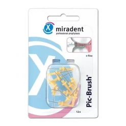 Clearance Miradent Interdentalbürste Pic-Brush x-fein gelb, 12 St