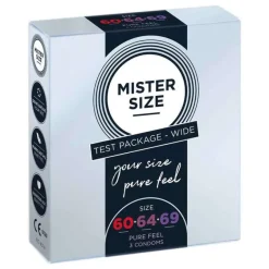 Best Mister Size Probierpackung 60 64-69 Kondome, 3 St