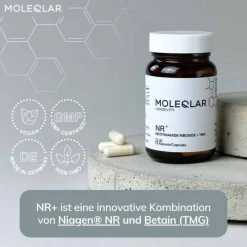 Longevity NR + Nicotinamid Kapseln, 30 St Vitamin B3 (Niacin)