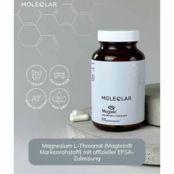 Hot Moleqlar Magtein Magnesium-L-Threonate Kapseln, 90 St