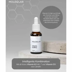 Clearance Vitamin D3 / K2 1000 I.E. + 20 µg Tropfen, 20 ml Vitamin K|Vitamin D (Colecalciferol)