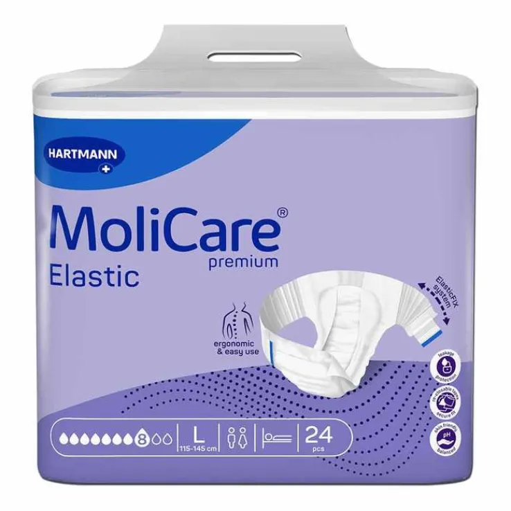 MoliCare® Premium Elastic Slip 8 Tropfen Größe L, 24 St