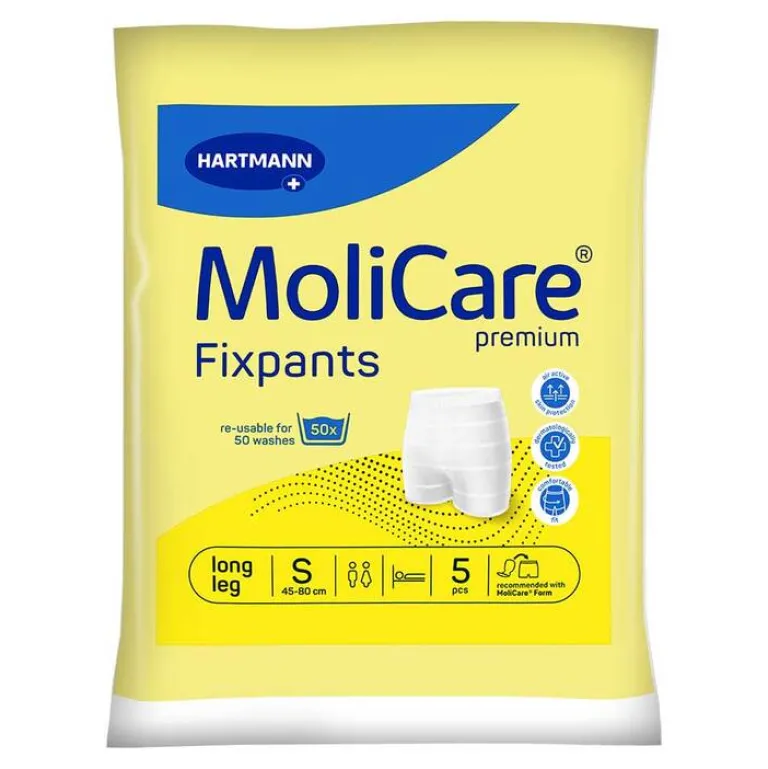 Hot Molicare ® Premium Fixpants long leg S, 5 St