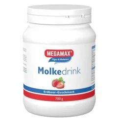 Molke Drink Megamax Erdbeere, 700 g