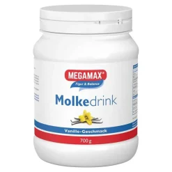 Online Megamax Molke Drink Vanille, 700 g