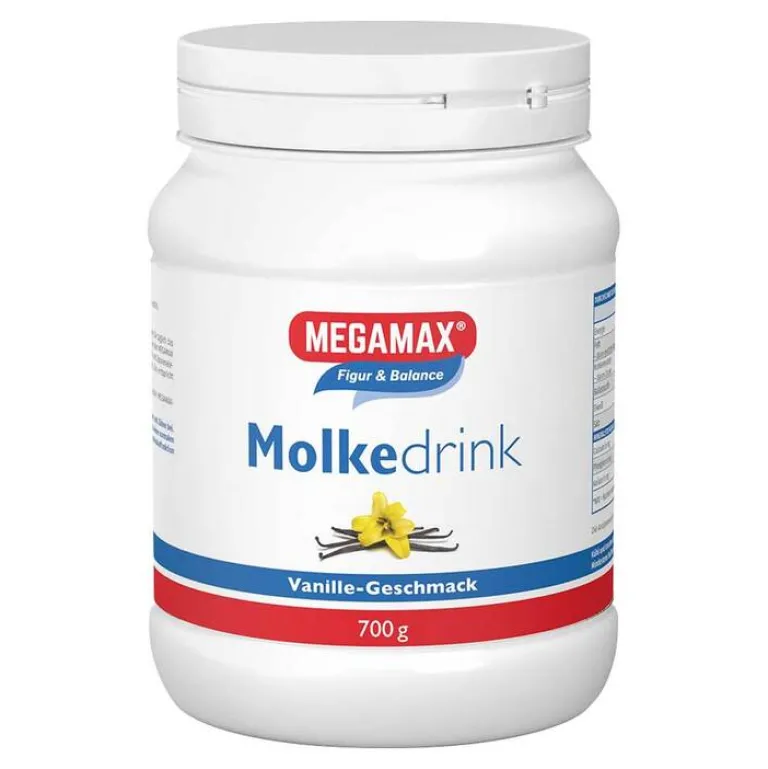 Online Megamax Molke Drink Vanille, 700 g