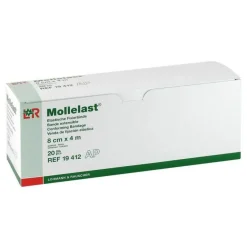 Discount Mollelast 8cmx4m weiß, 20 St