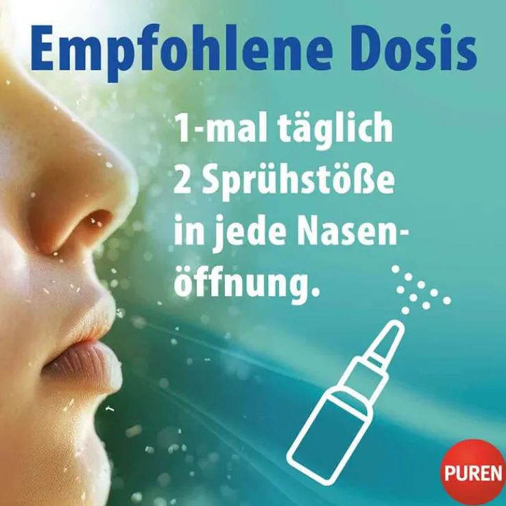 Mometason Puren Heuschnupfenspray 50 µg, 18 g