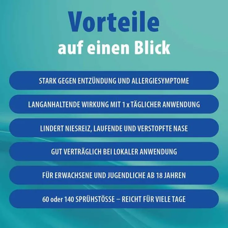 Mometason Puren Heuschnupfenspray 50 µg, 18 g