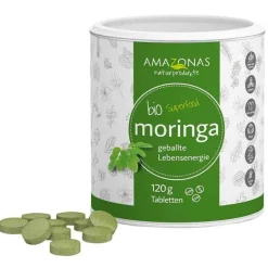 Outlet Moringa 100% Bio Tabletten a 400 mg pur, 120 g Moringa|Moringa Oleifera