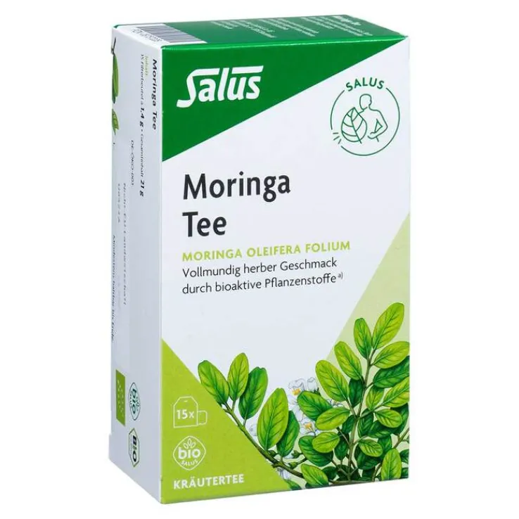 Moringa Tee Bio Moringa oleifera folium Salus Fbtl, 15 St