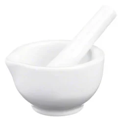 Mörser Porzellan weiß, 1 St