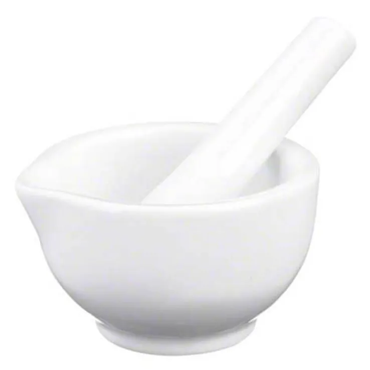 Mörser Porzellan weiß, 1 St