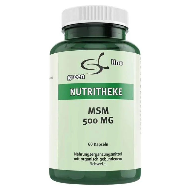 Best MSM 500 mg Kapseln, 60 St Msm Schwefel